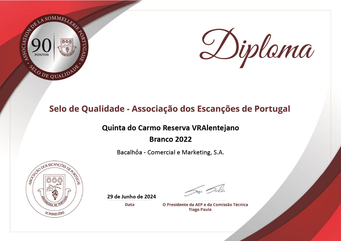 Bacalhôa Brilha no 5º Concurso de Vinhos Escanções de Portugal