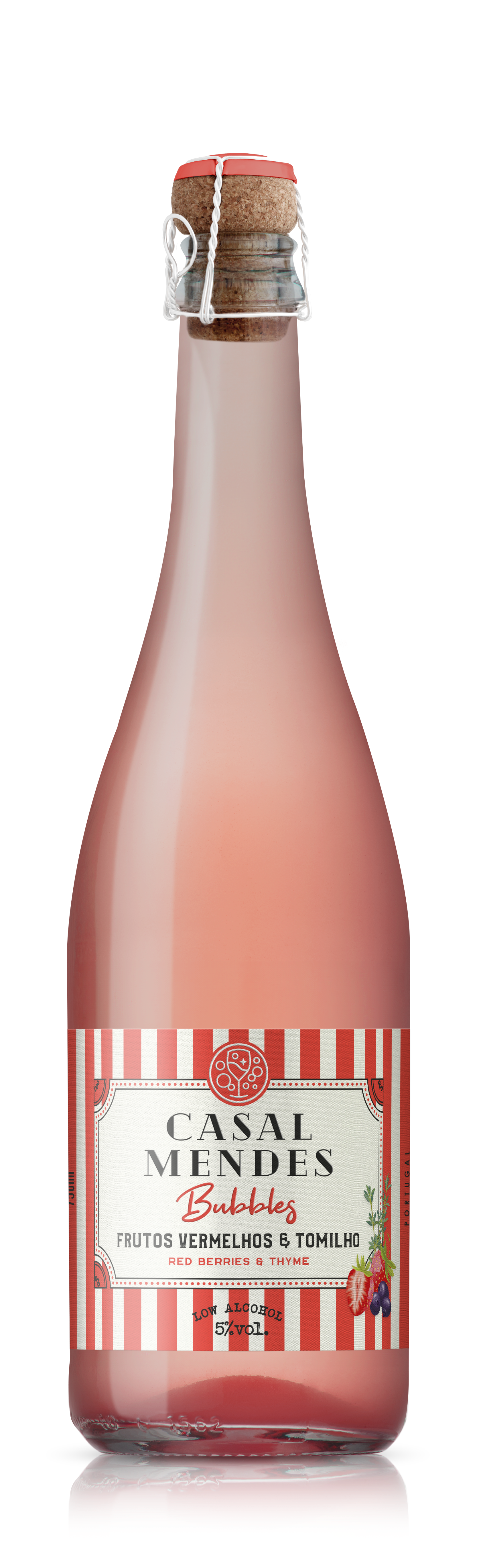 Casal Mendes Bubbles Frutos Vermelhos e Tomilho